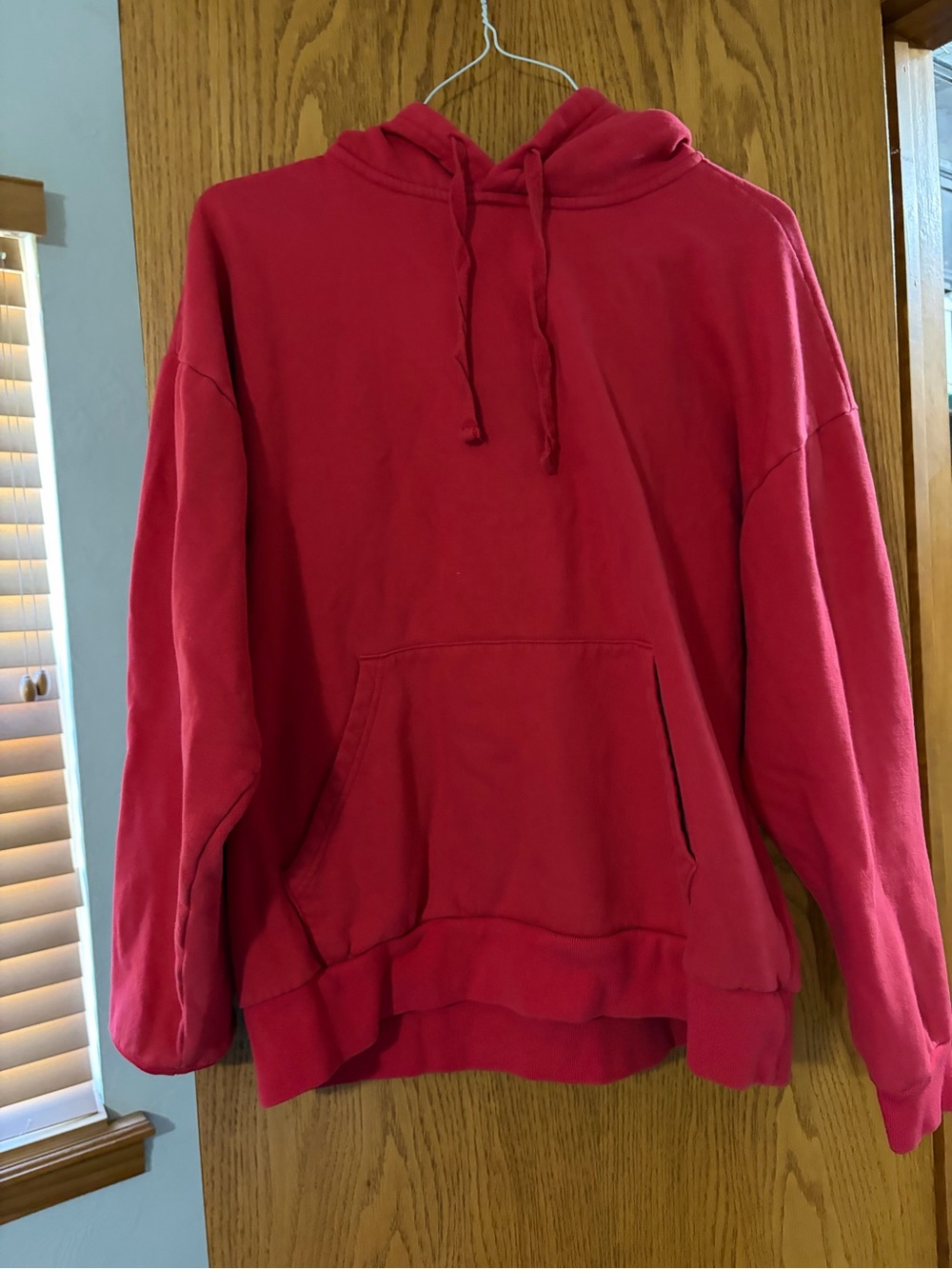 Red Hooded Sweat Set